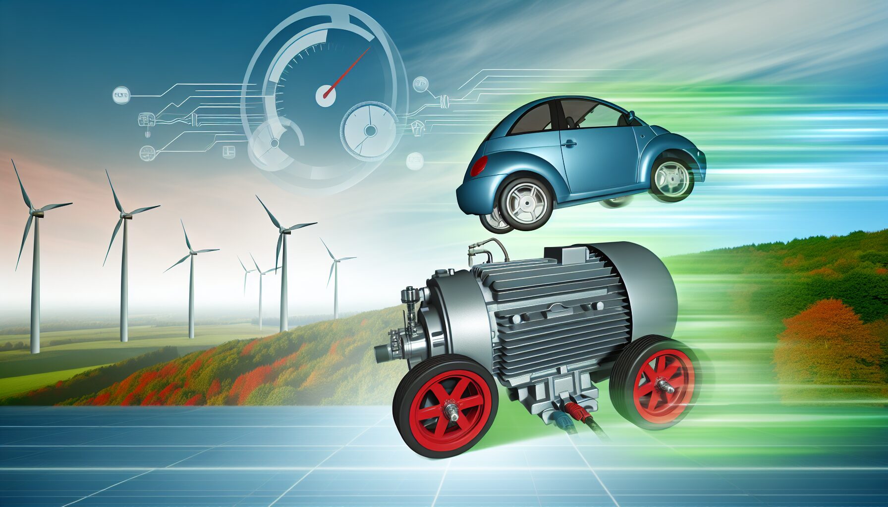 Electric motors drive modern efficiency and sustainability