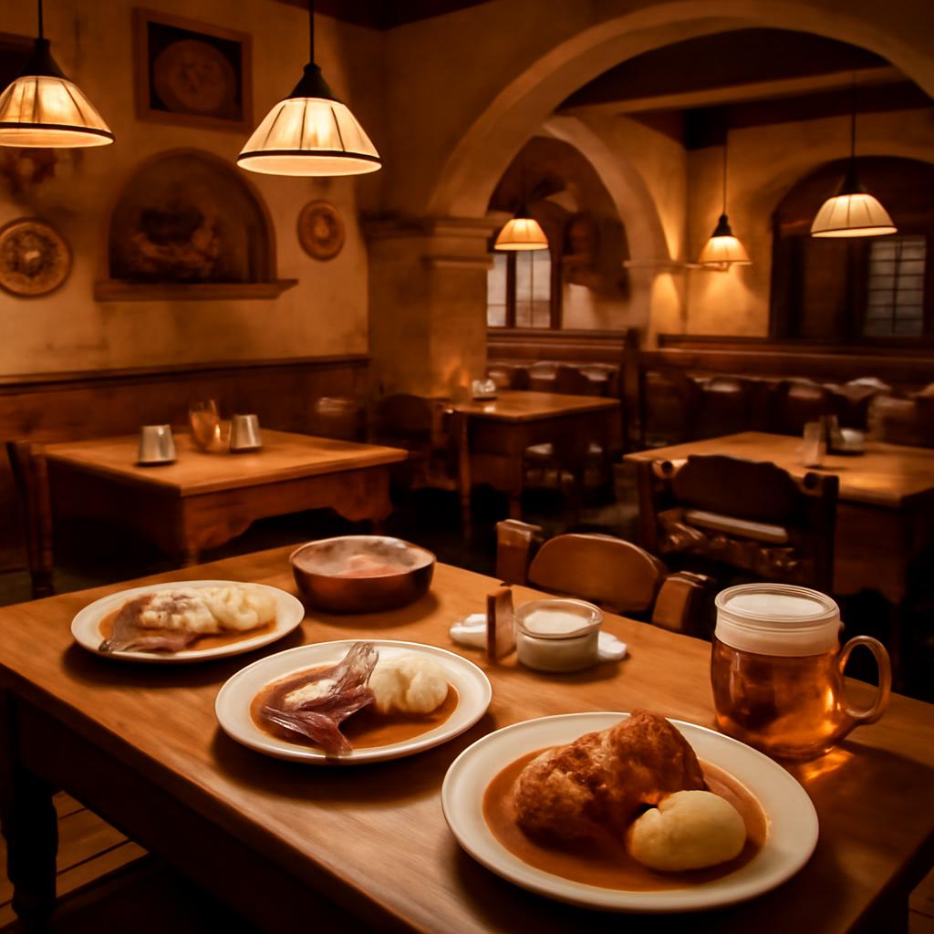 Tradiční česká restaurace v Praze s pivem a domácí kuchyní