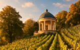 Grébovka - Havlíčkovy sady s vinicí a viničním altánem v Praze